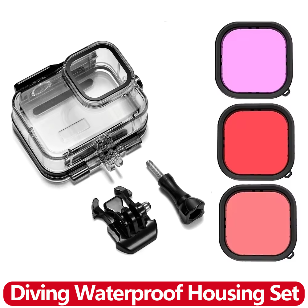 Snorkel Dry Top - 60M/196FT Underwater Waterproof Case Diving Housing