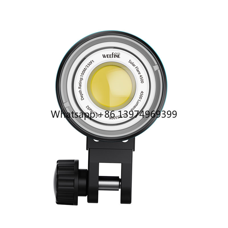 Underwater Flashlight - WEEFINE SolarFlare 4500 WF102 Underwater Dive