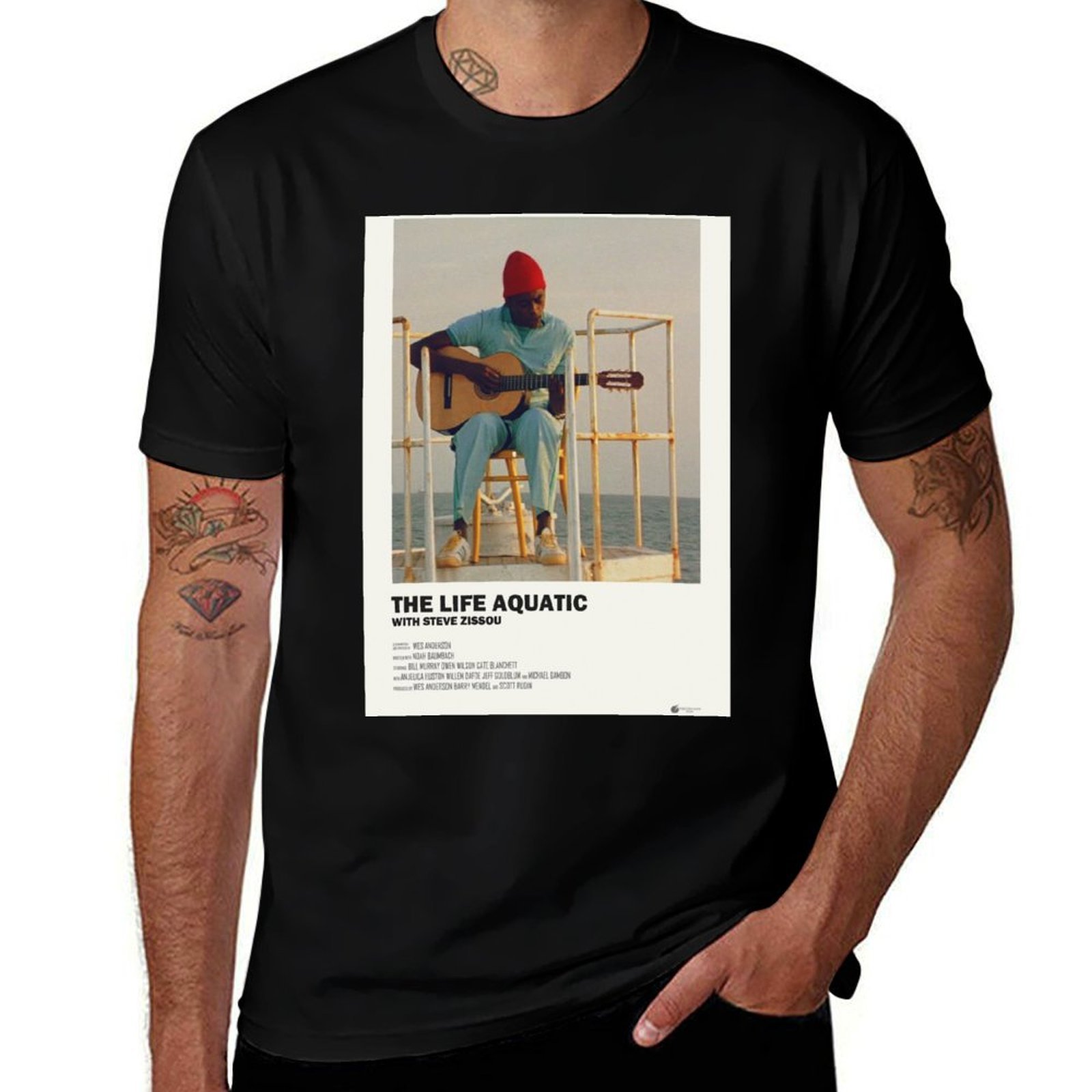 The Life Aquatic Poster T-Shir - Aquatic Sports Activities review and price