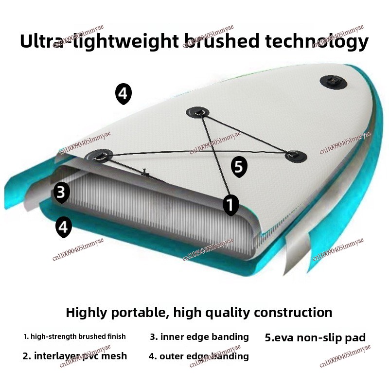 New Inflatable PVC Stand Up Pa - Aquatic Sports Activities review and price