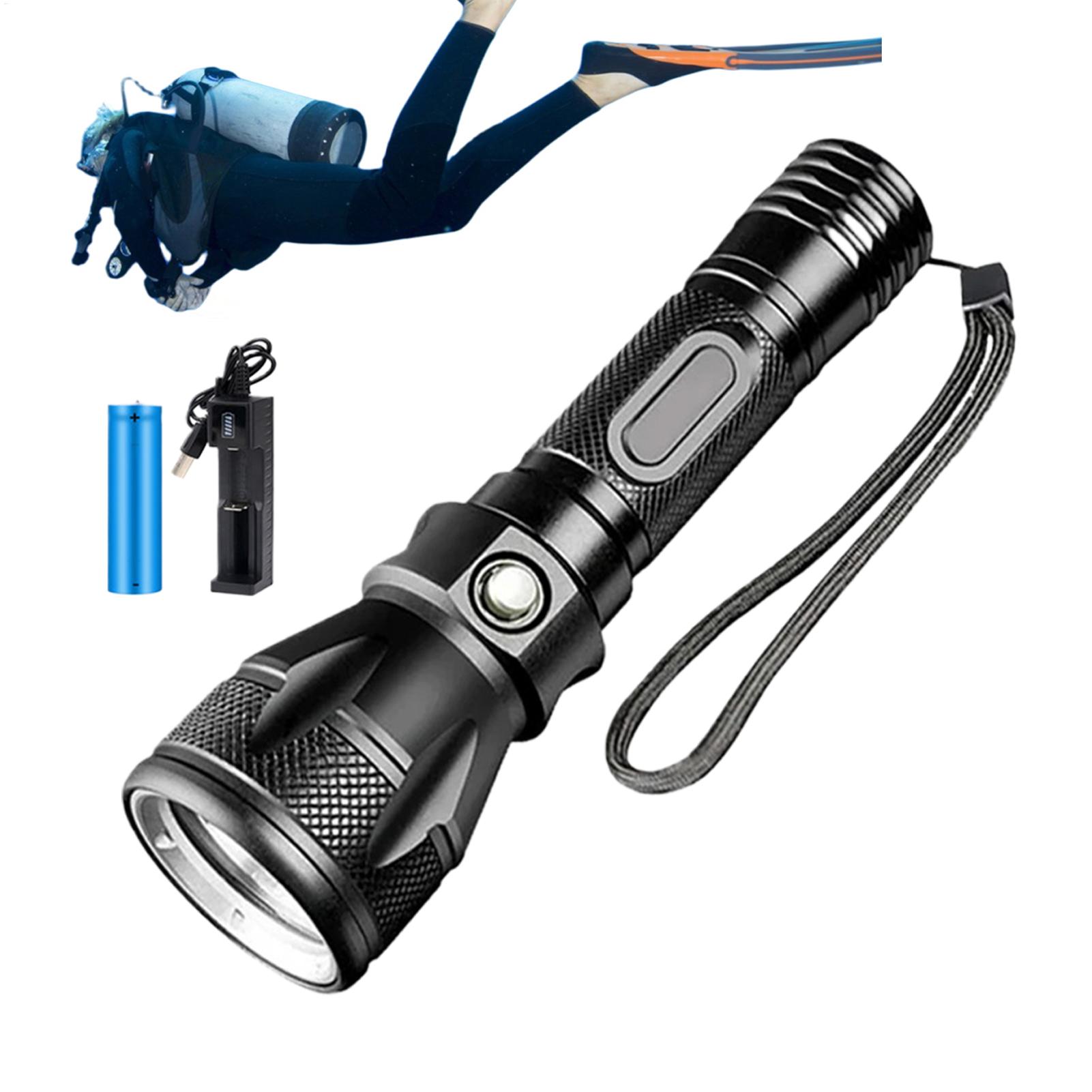3-Mode Powerful Rechargeable W - Underwater Flashlight review and price