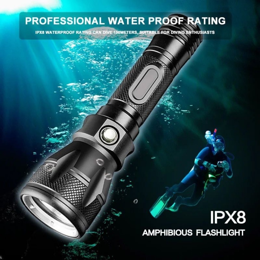 Professional Scuba Diving Flas - Underwater Flashlight review and price