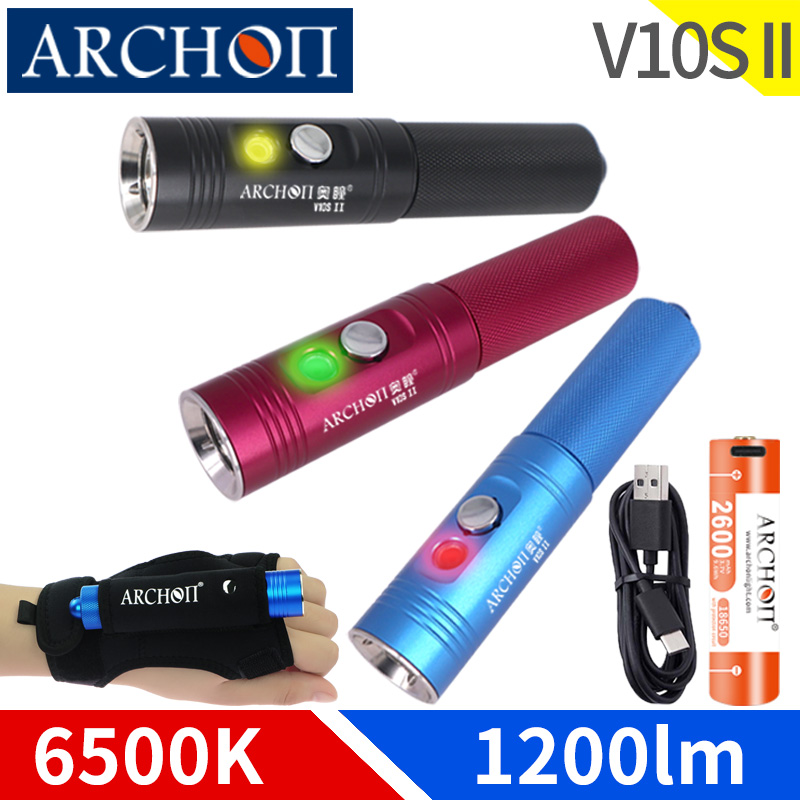 Archon V10s II Scuba Diving Li - Underwater Flashlight review and price