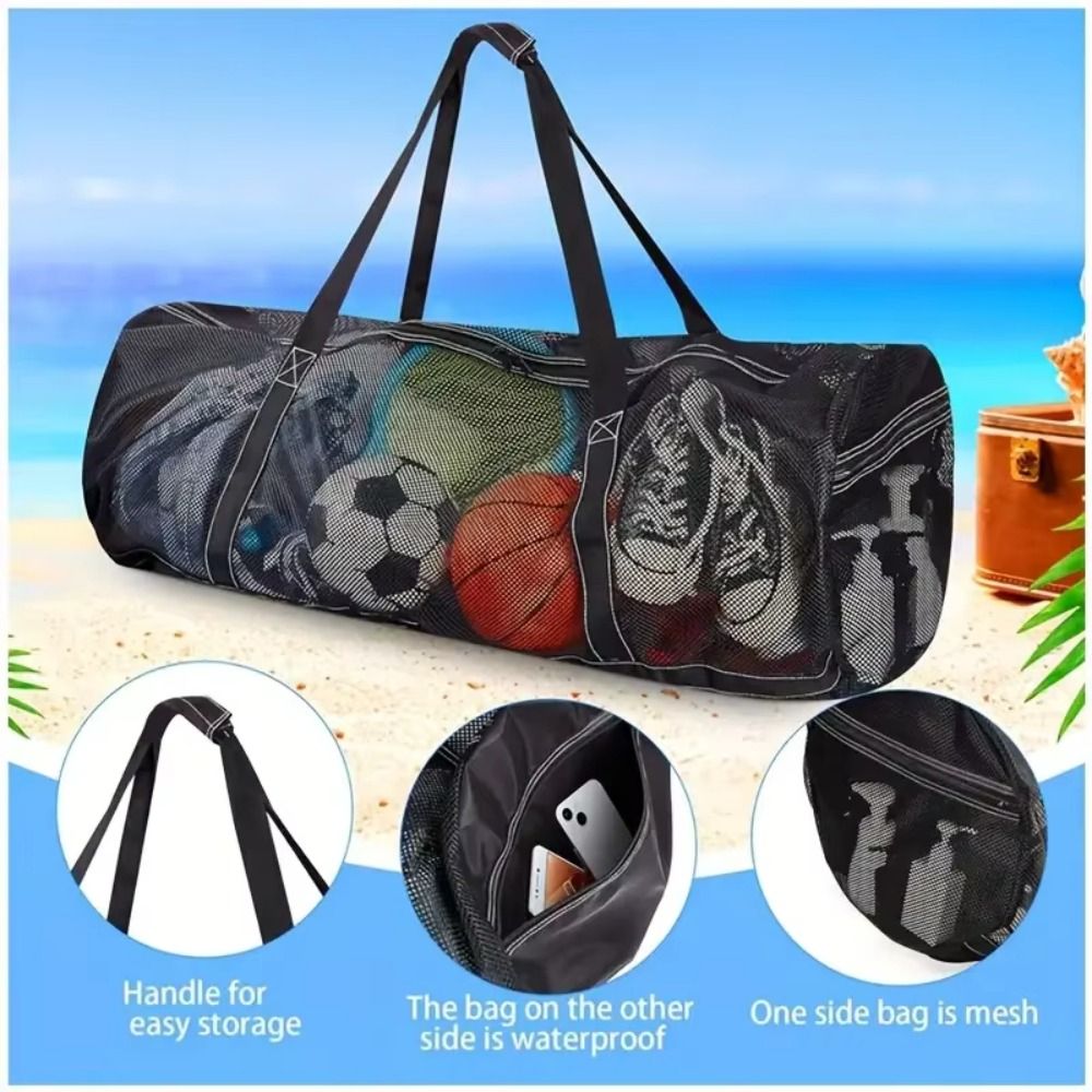 Large Capacity Mesh Diving Bag - Snorkel Dry Top review and price