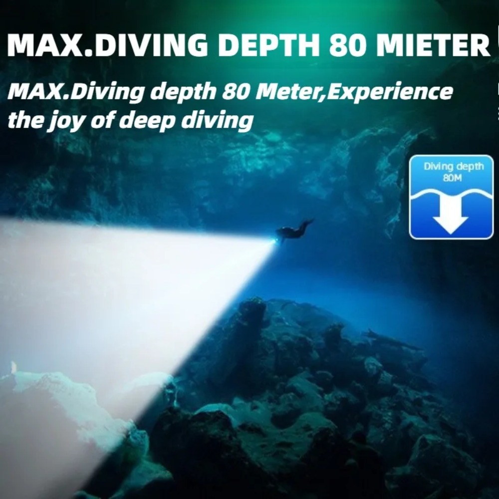 Powerful Diving Flashlight Wat - Underwater Flashlight review and price